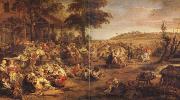 Peter Paul Rubens La Kermesse ou Noce de village France oil painting artist